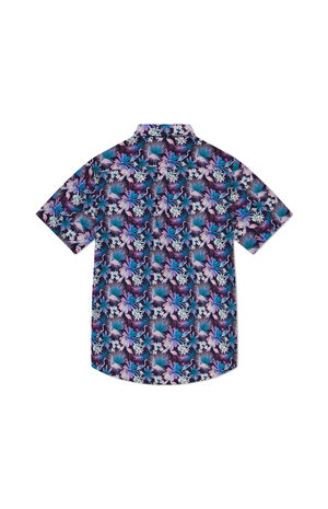 Oden Neon Flower AOP Camp Shirt image number 2