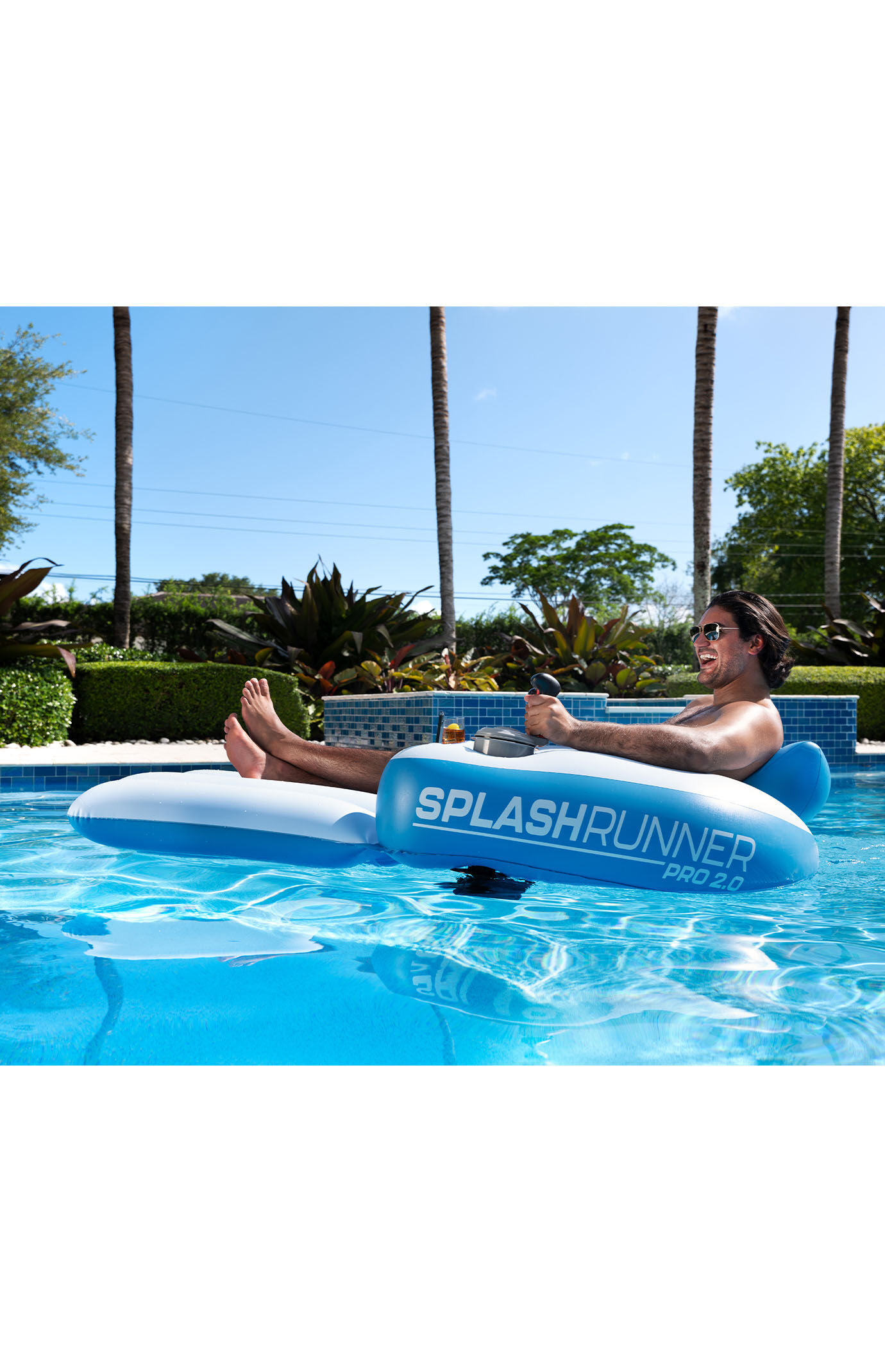 Motorized raft for pool sale