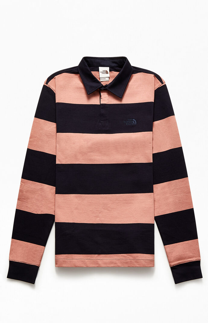 Berkeley Striped Long Sleeve Rugby Shirt