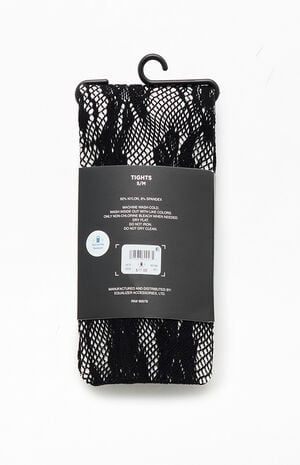 Black Lace Tights image number 6