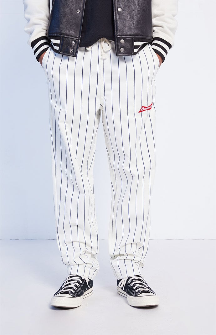 Pacsun black and deals white striped pants