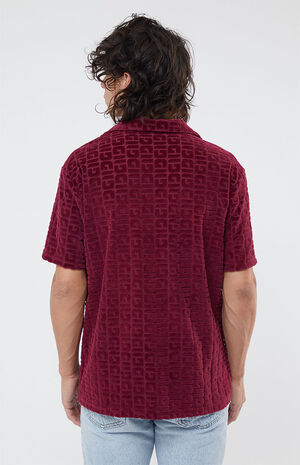 Jacquard Velour Woven Shirt image number 3