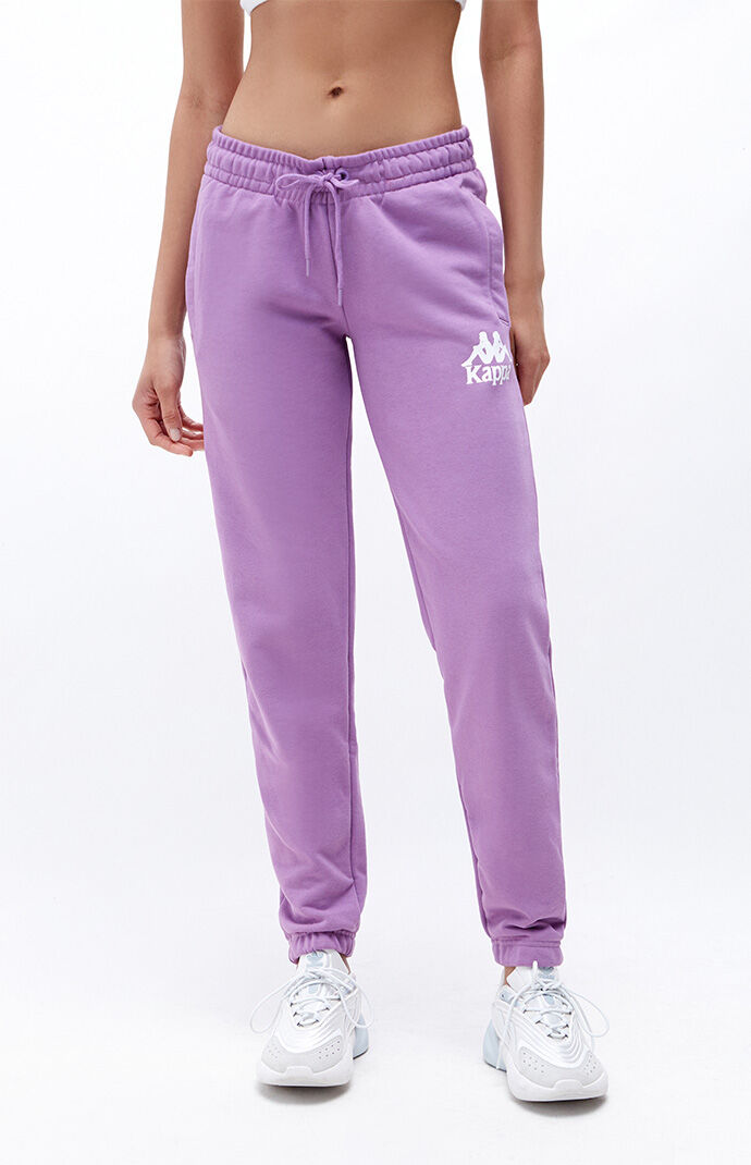 Kappa Women's Purple Authentic Ambalavao Sweatpants - Size Small