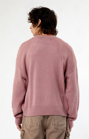 Script Applique Crew Neck Sweater image number 4