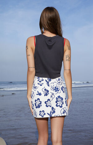 By PacSun Classic 5-Pocket Mini Skirt image number 4
