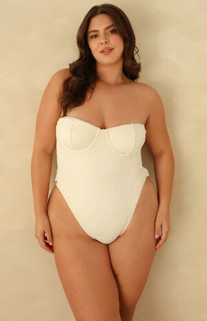 Something Blue One Piece Swimsuit image number 8