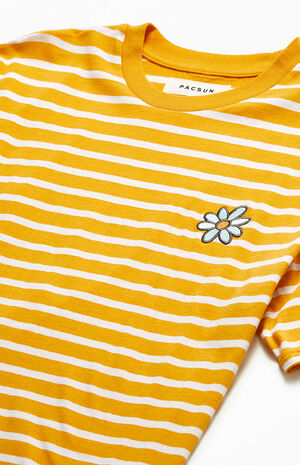 Stripe Embroidered T-Shirt image number 2