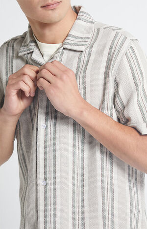 Ian Woven Button Down Shirt image number 2