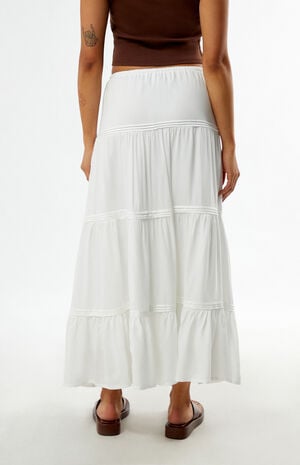 Tiered Maxi Skirt image number 5