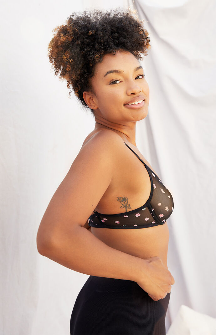 Regina Mesh Bralette