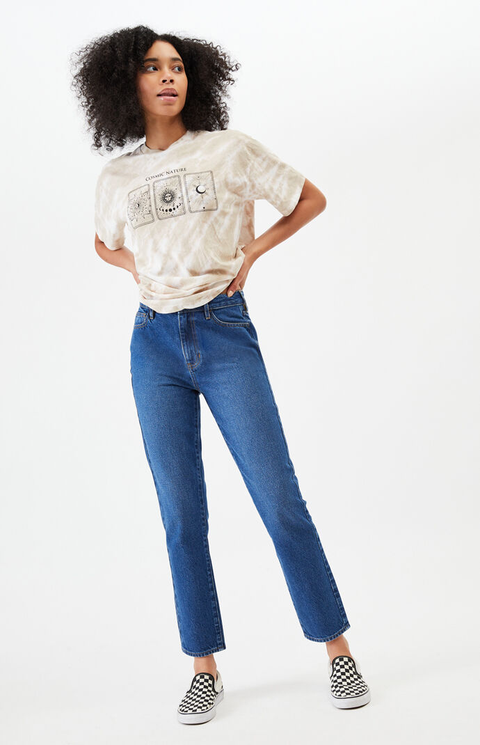 Dark Mom Jeans