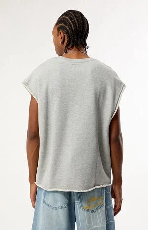 State of Confusion Cut-Off Muscle Sweatshirt image number 4