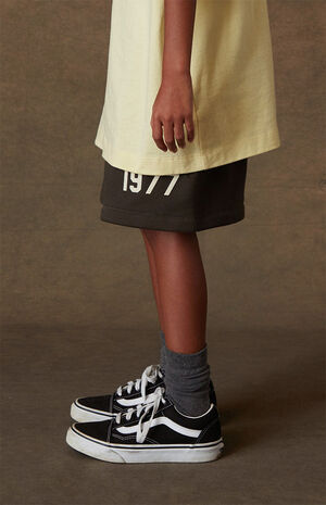 Off Black Sweat Shorts image number 3