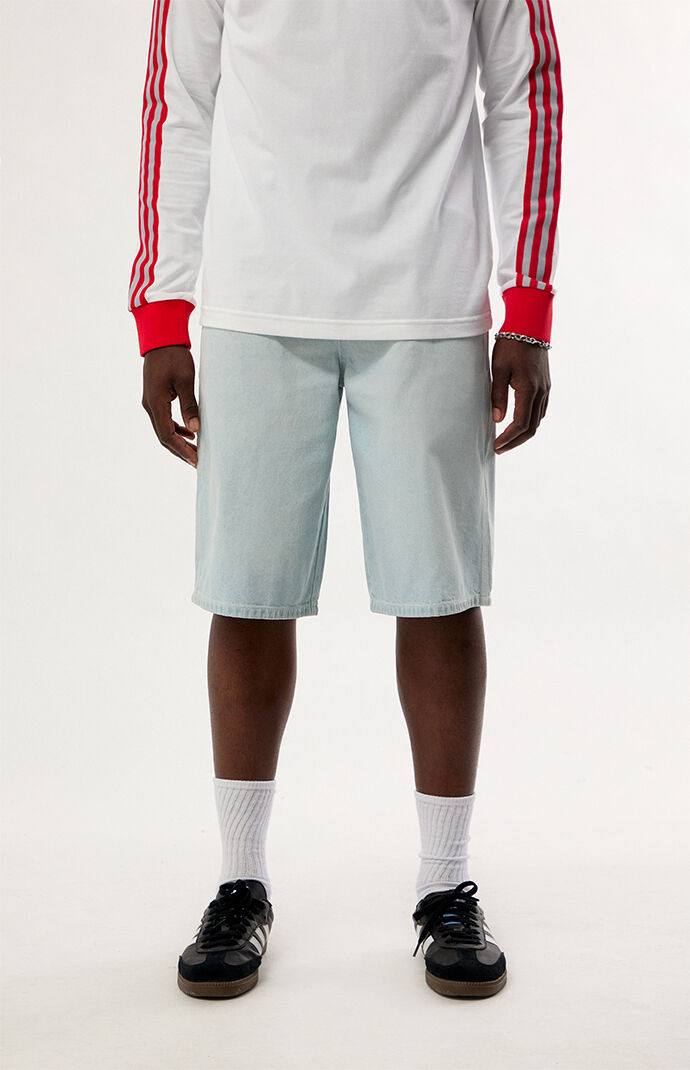 Dickies Light Blue Loose Jean Shorts