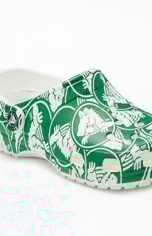 Kids Classic Duke Printed Clogs image number 6