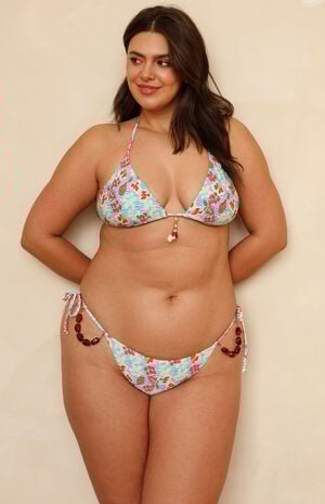 Palm Triangle Bikini Top image number 8