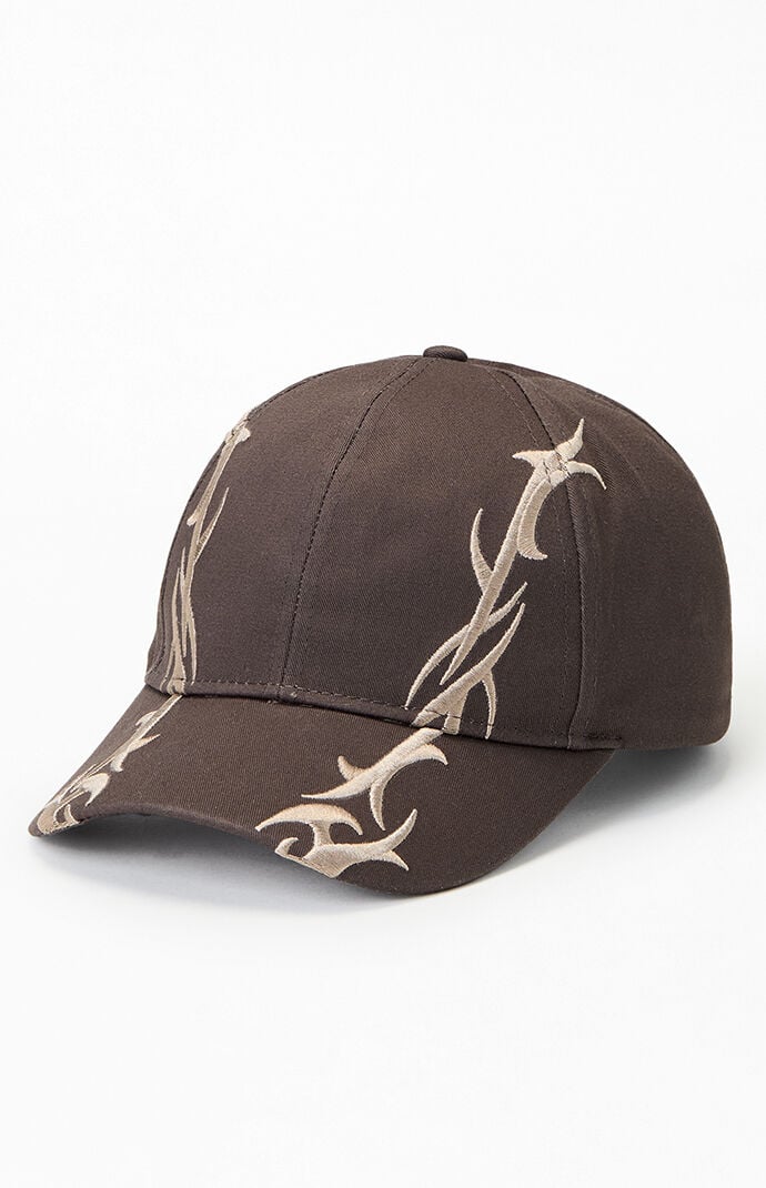 Pacsun Charcoal Ascend Tribal 1 Snapback Hat