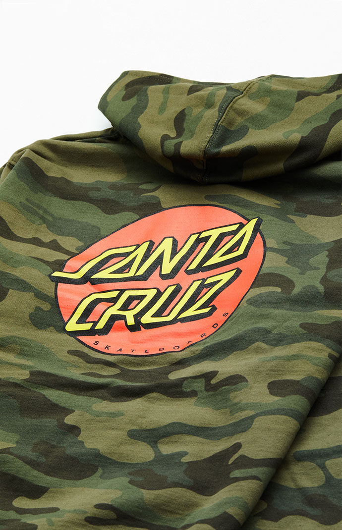 Santa cruz japanese dot hoodie clearance camo