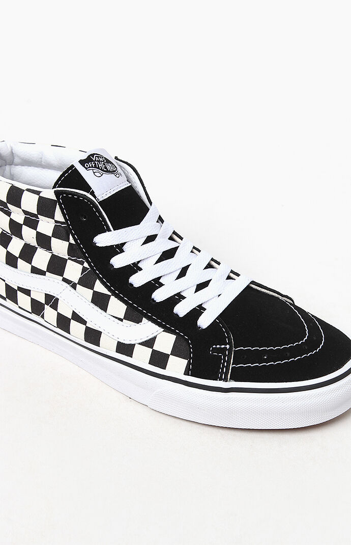 Vans Sk8Mid Reissue Checkerboard Shoes at