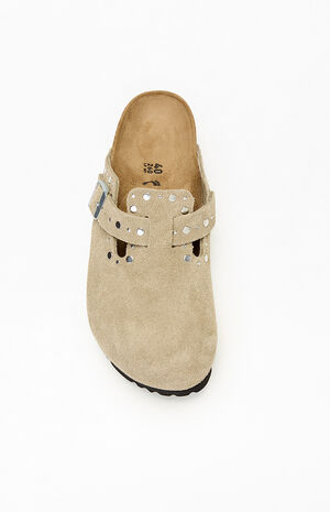 Women's Boston Rivets Clog Taupe image number 5