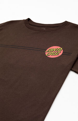 Kids Brown Classic Dot T-Shirt image number 3