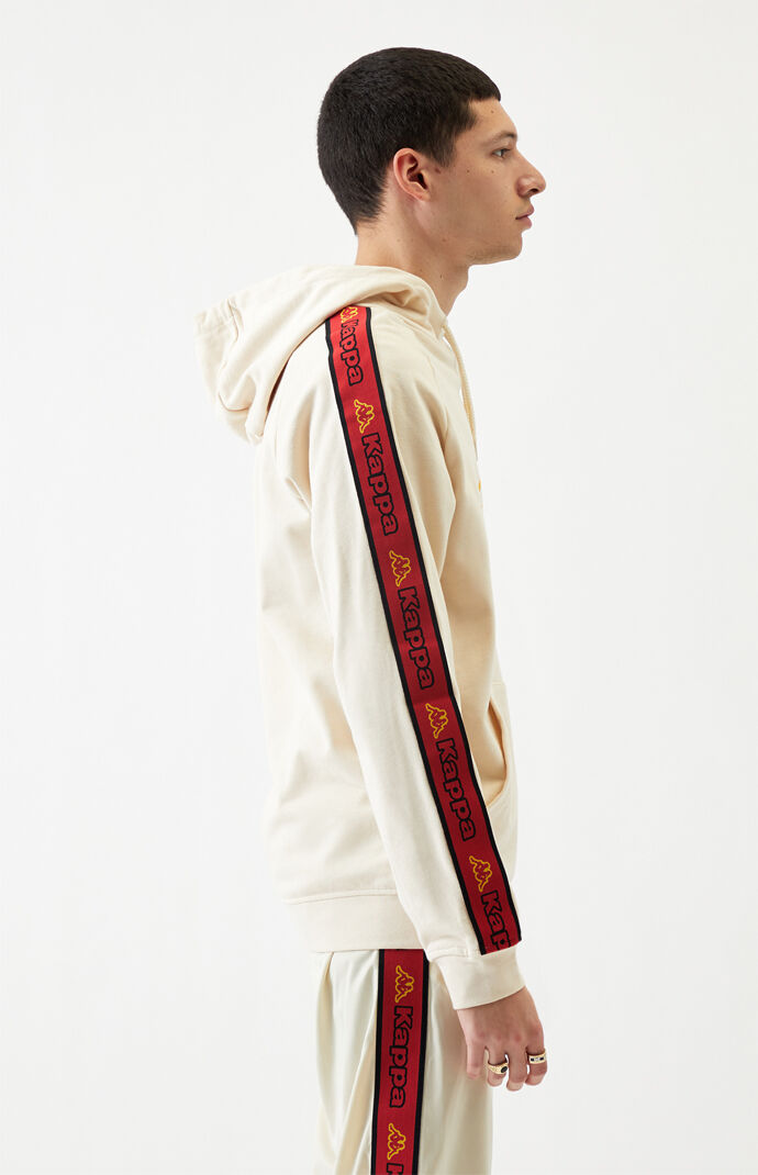 Beige Logo Tape Apet 2 Hoodie