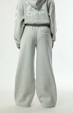 Wide Leg Baggy Sweatpants image number 4