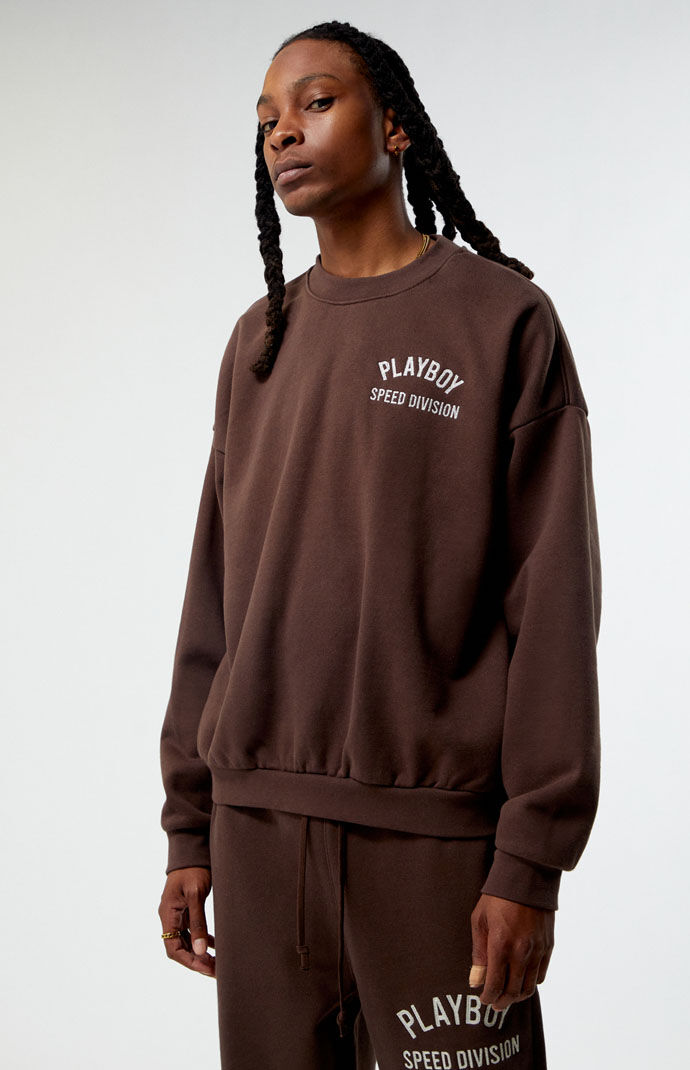 Playboy By PacSun Auto Body Crew Neck Sweatshirt PacSun