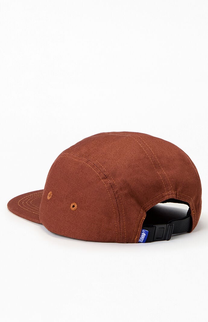 Awake NY Brown Classic Logo 5 Panel Hat