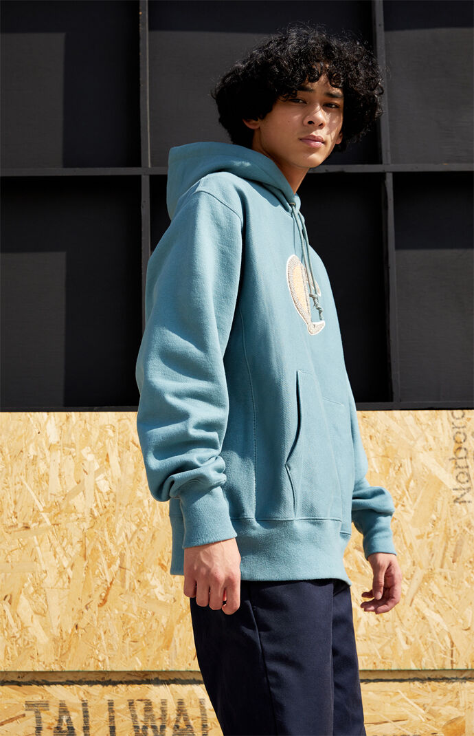 Reverse Weave C Applique Hoodie
