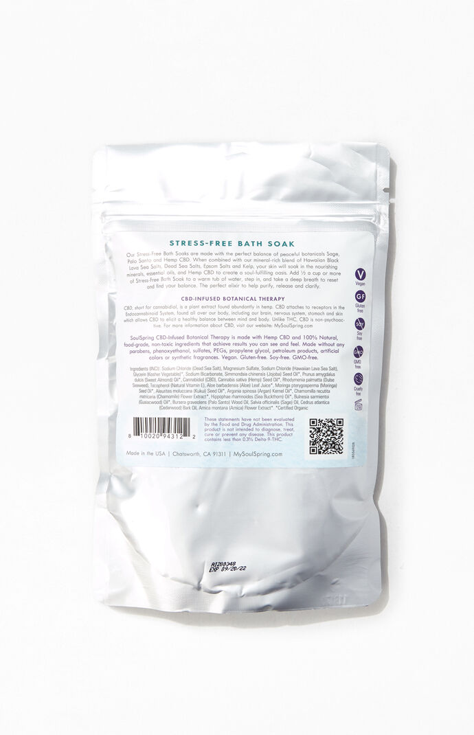Stress-Relief CBD Bath Soak