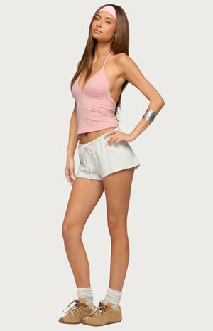 Noriah V Neck Halter Top image number 3