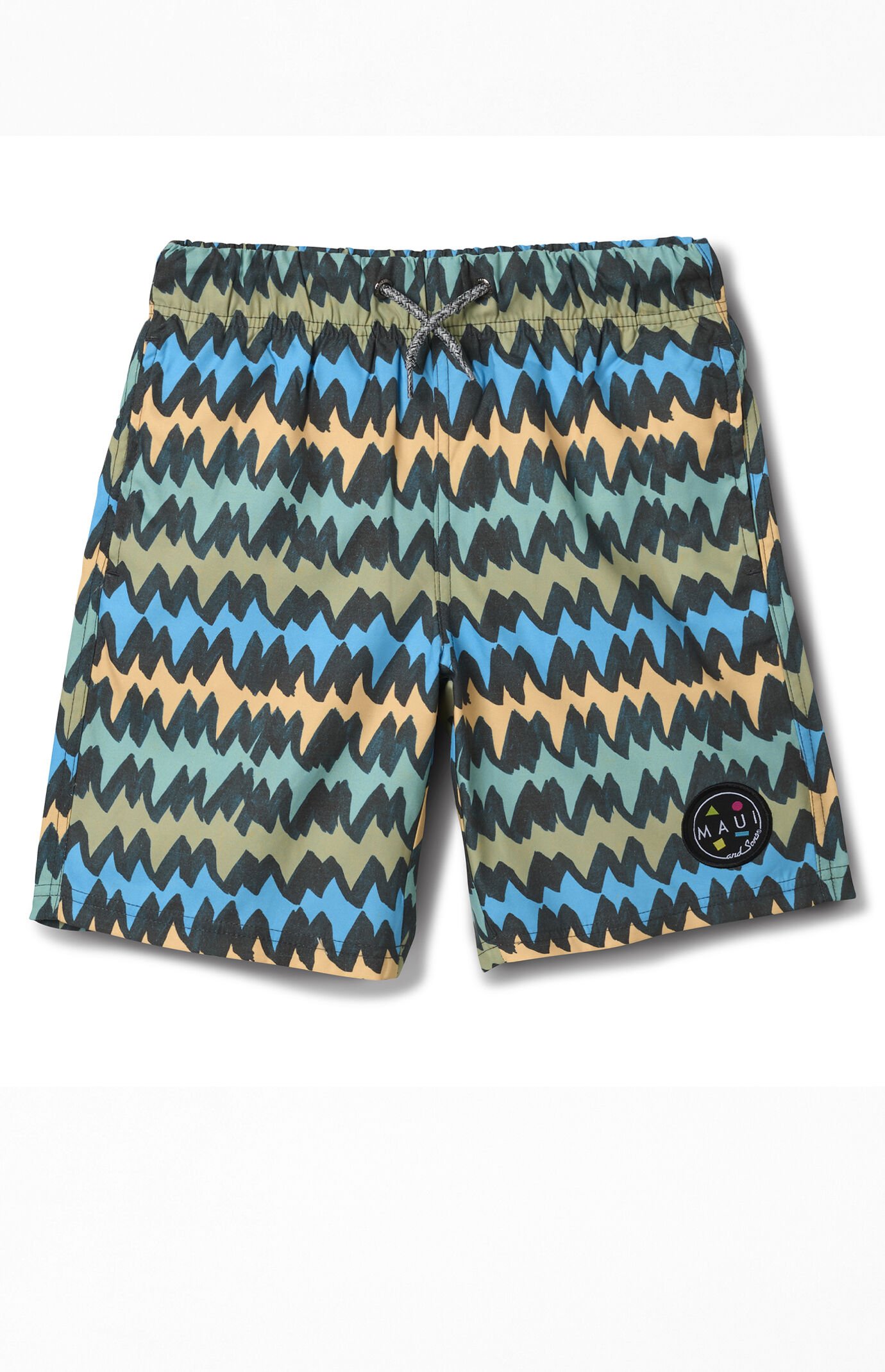 Maui & Sons Kids Big Tooth Pool Shorts