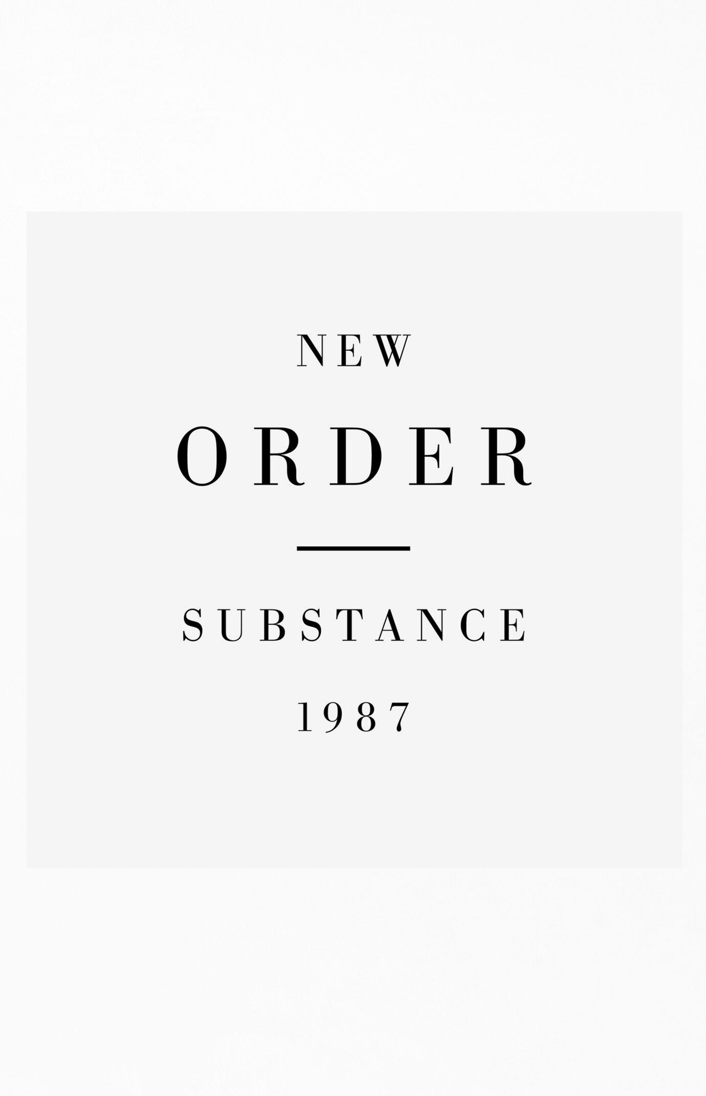 New Order Substance (2023 Reissue) Vinyl Record