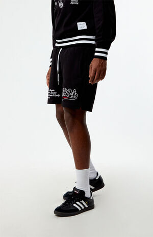 Branded French Terry Shorts image number 3