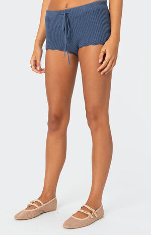 Danika Crochet Shorts image number 4