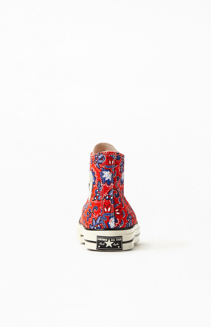 Red Chuck 70 Hi Top Shoes