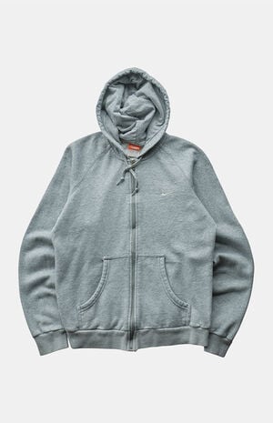 2000s Gray Nike Full Zip Hoodie image number 1