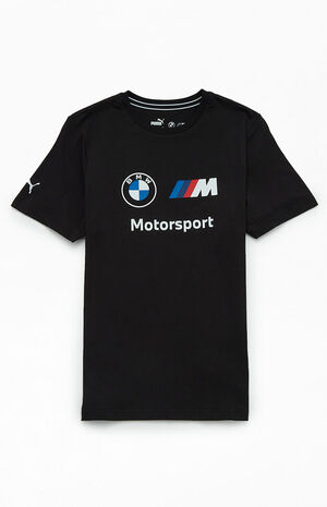 Black BMW Motorsport Logo T-Shirt image number 1