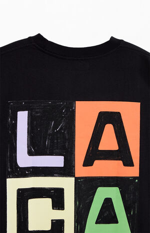 Pac Artist Network Kelly Malka LA/CA Oversized T-Shirt image number 4