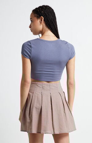 Emily Pleated Mini Skirt image number 4