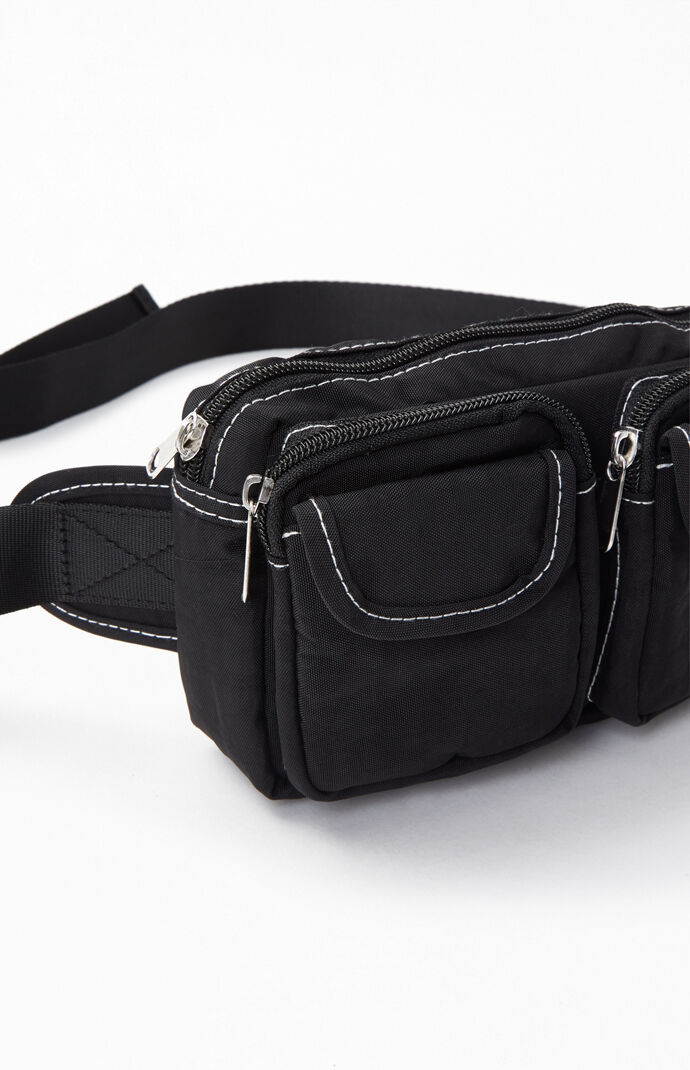 Stitched Pocket Fanny Pack