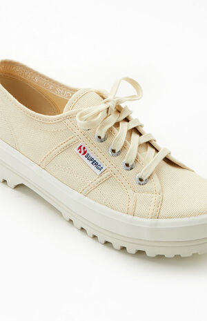 Women's Beige 2555 Alpina Sneakers image number 6