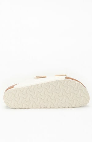 Women's Arizona Slide Sandal Cream image number 4