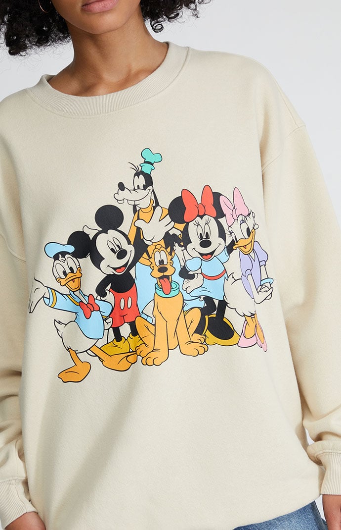 Mickey and friends outlet sweatshirt