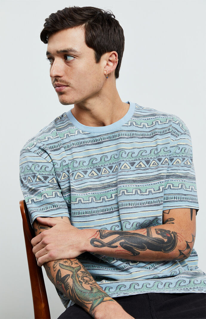 Wavy Printed T-Shirt