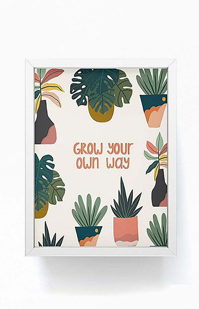 Oris Eddu Grow Your Own Way Framed Mini Art