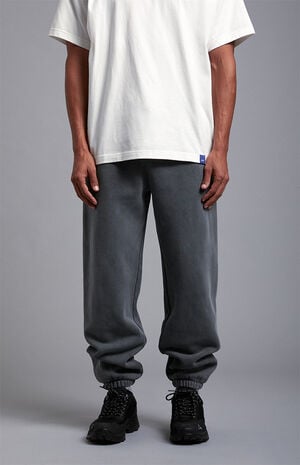 Black Fleece Jogger Sweatpants image number 2