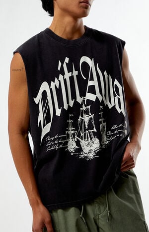 Drift Away Cutoff Muscle T-Shirt image number 2