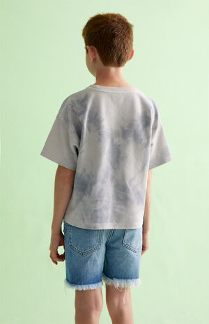 Cloudy Dyed Boxy T-Shirt image number 4